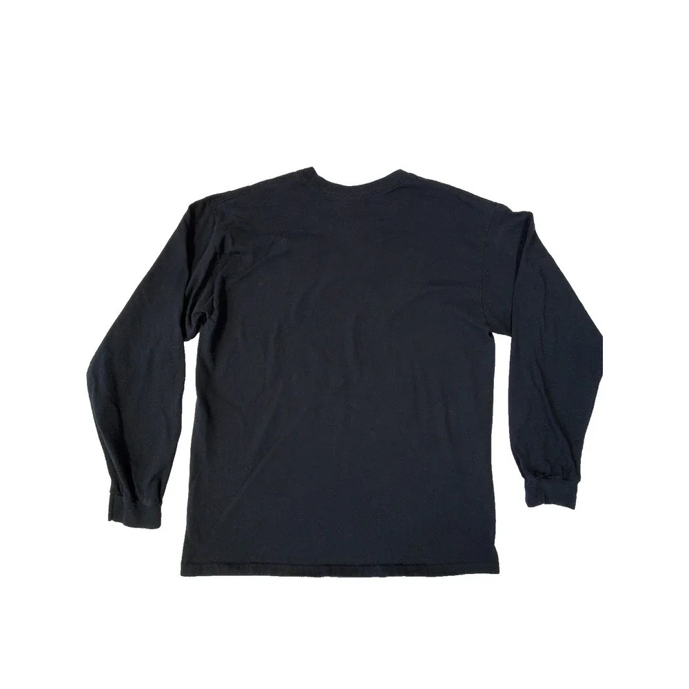 Gildan‎ Atlanta Braves 2021 WS Champs Long Sleeve T-Shirt Men's L Black